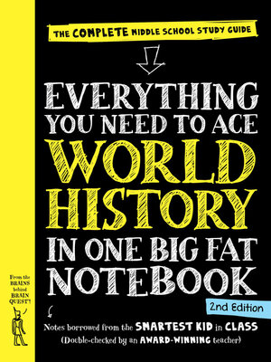 cover image of Everything You Need to Ace World History in One Big Fat Notebook